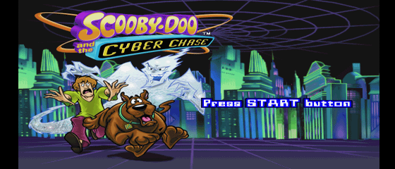 Scooby-Doo and the Cyber Chase Title Screen